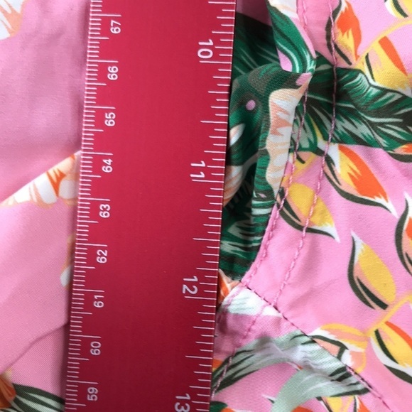 Coast Clothing Men's Pink Floral Swim Trunks Size L - Picture 8 of 9